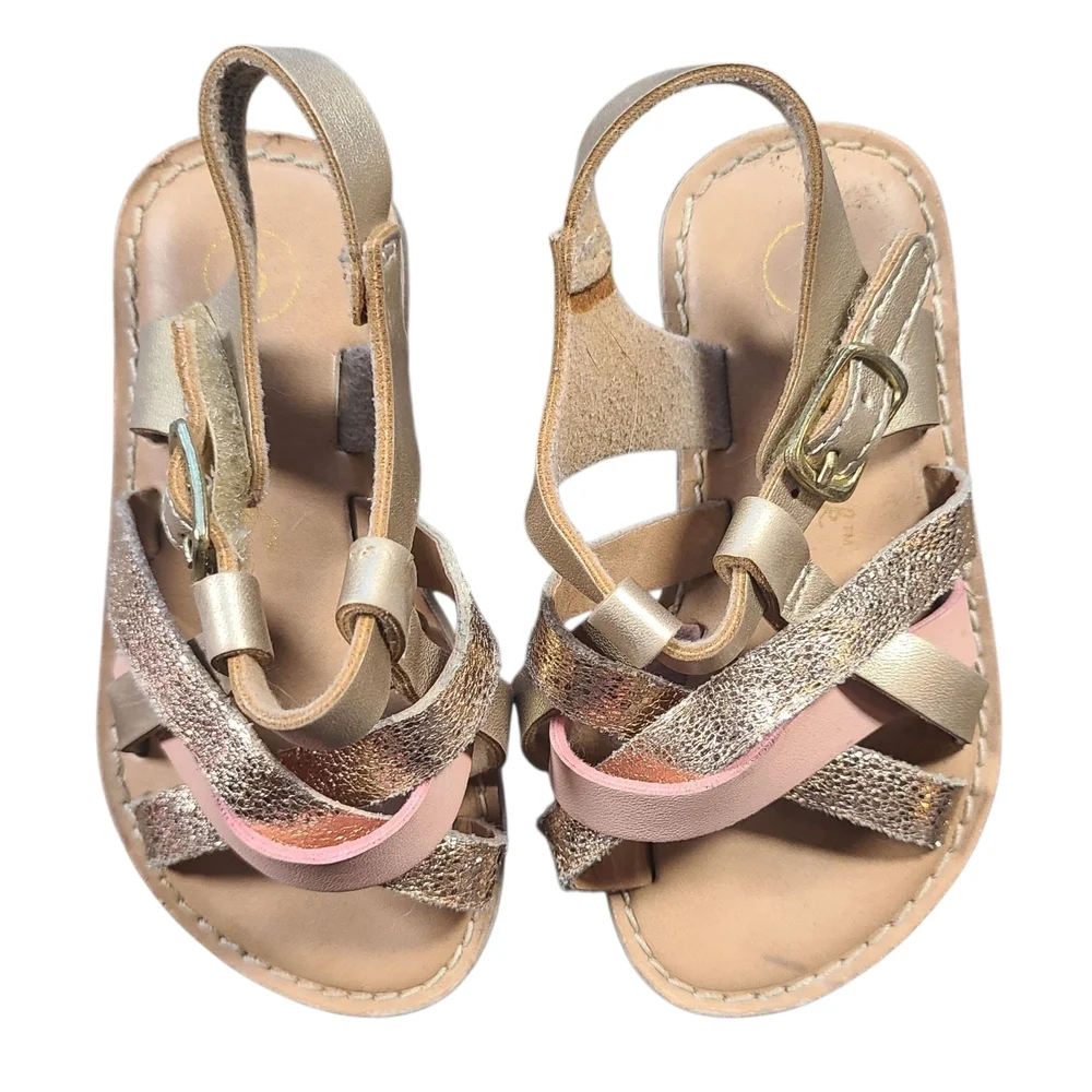 Toddler Girl Sandals Bundle Size 5 | 3 Pairs Cat & Jack Kenneth Cole - Picture 8 of 10
